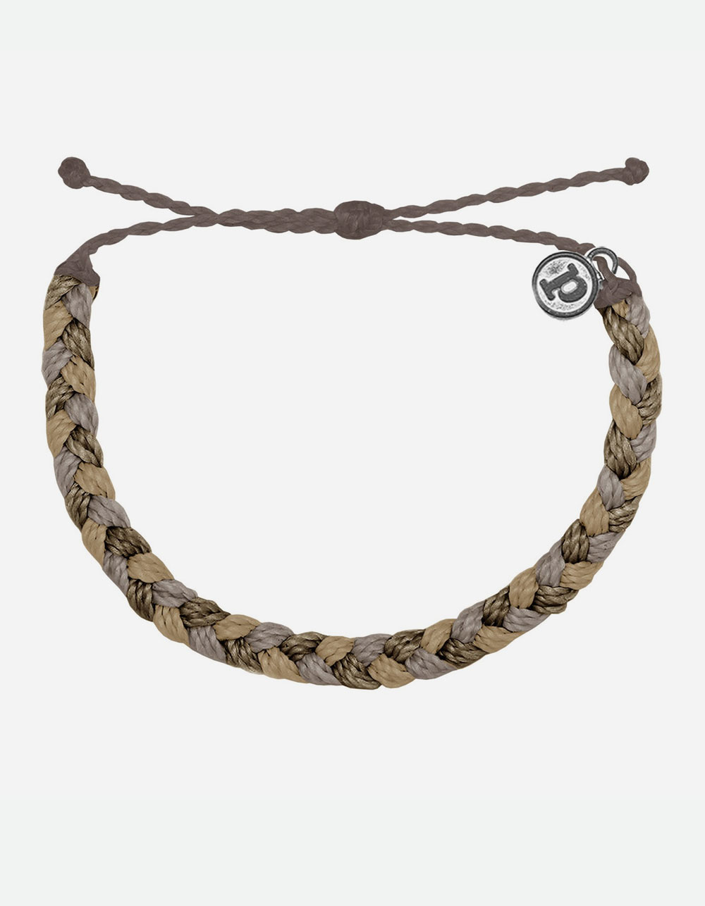 PURA VIDA Braided Bracelet - BROWN