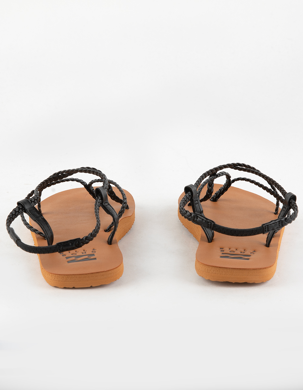 BILLABONG Crossing By Womens Braided Sandals - BLACK