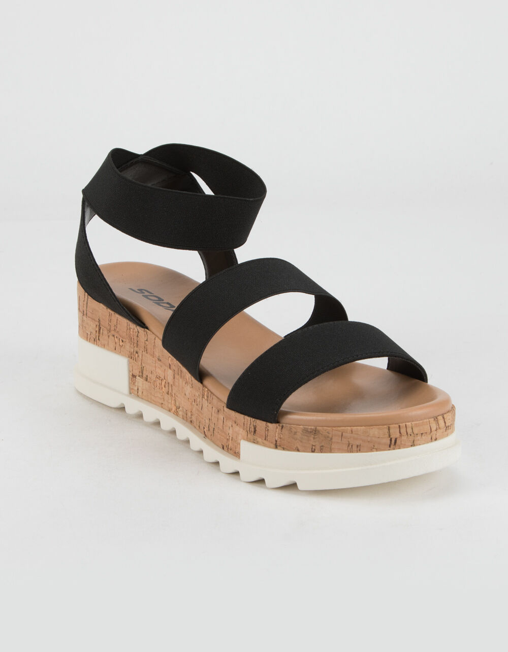 soda flatform sandals