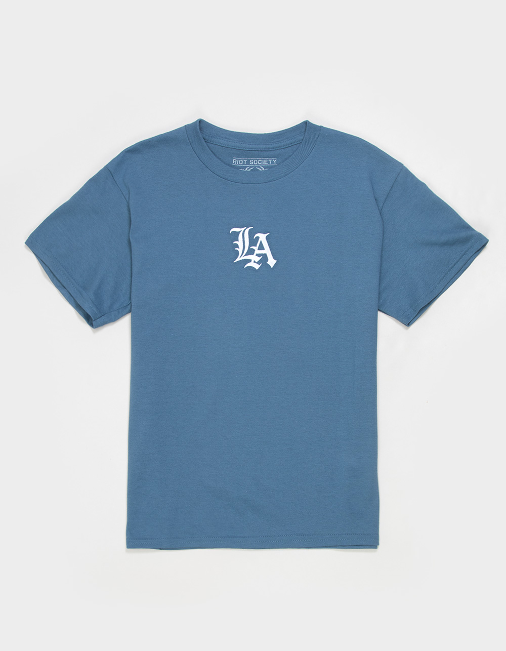RIOT SOCIETY LA 2.0 Boys Embroidered Tee - INDIGO
