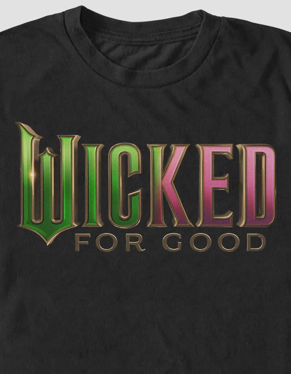 WICKED For Good Unisex Tee - BLACK