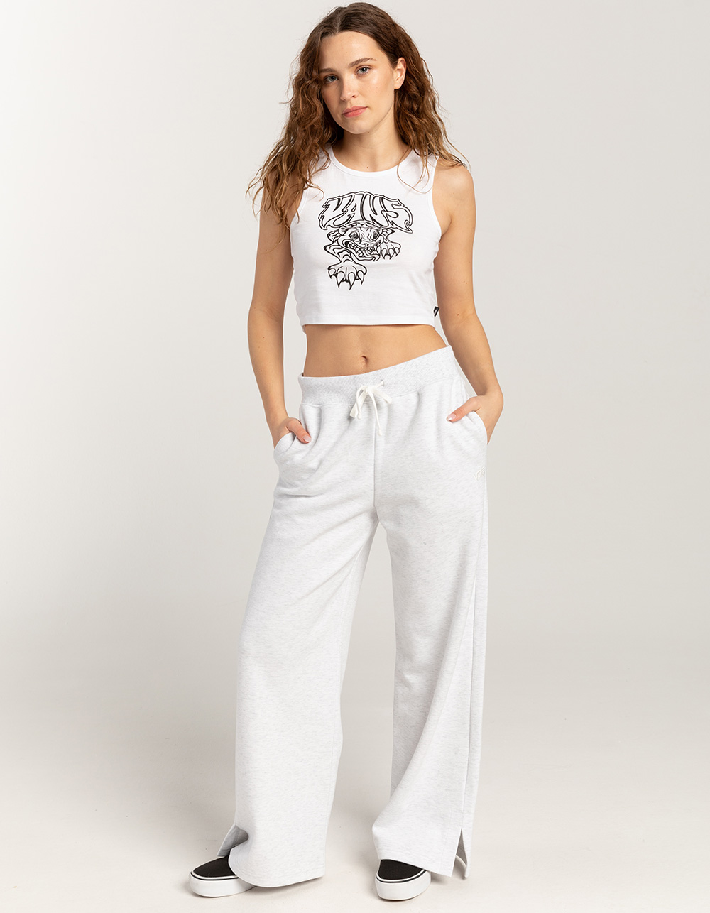 VANS Elevated Double Knit Womens Sweatpants - OFF WHITE
