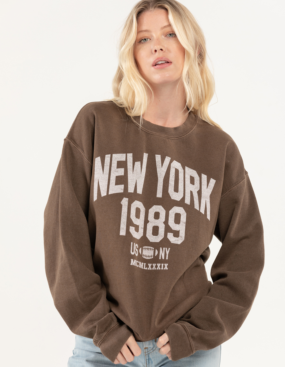FULL TILT New York 1989 Womens Crewneck Sweatshirt