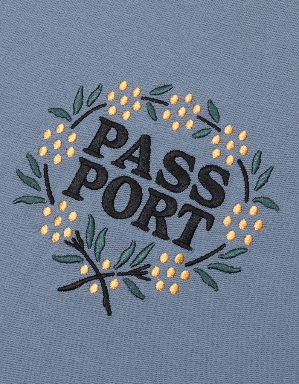 PASS~PORT Wattle Mens Tee - BLUE