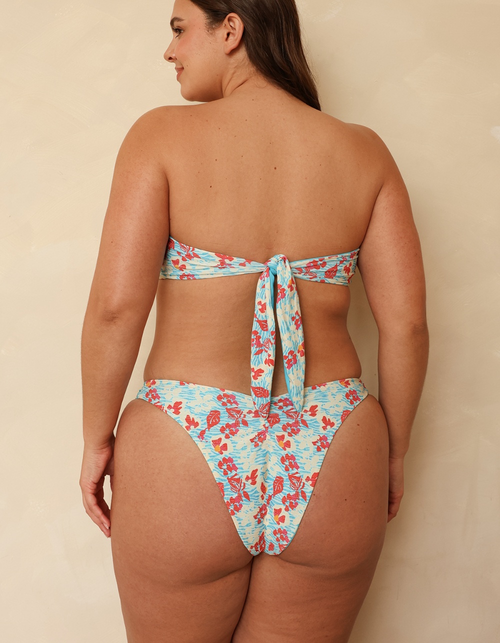 DIPPIN' DAISY'S Disco Bandeau Bikini Top - LIGHT BLUE