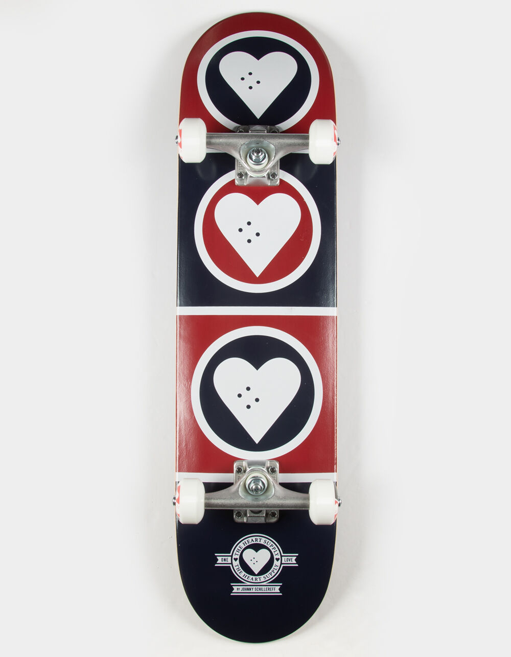 Heart Supply Insignia Check in Pink 7.75 Skateboard – Longboards USA