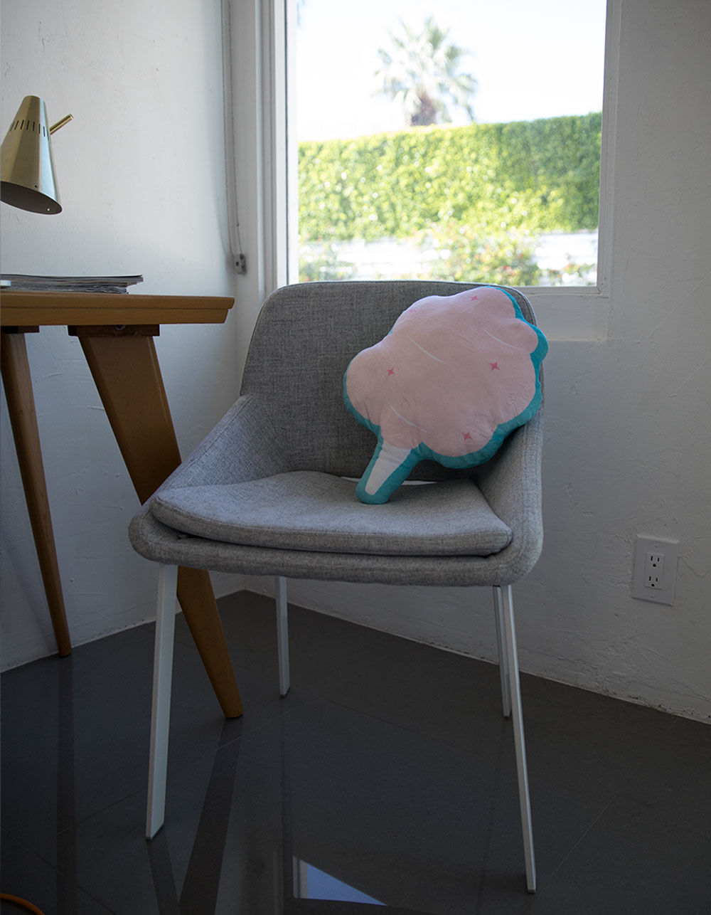 ANKIT Cotton Candy Pillow PINK Tillys