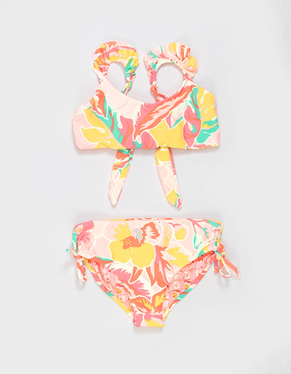MAAJI Dream Garden Girls Reversible Bralette Bikini Set - MULTI