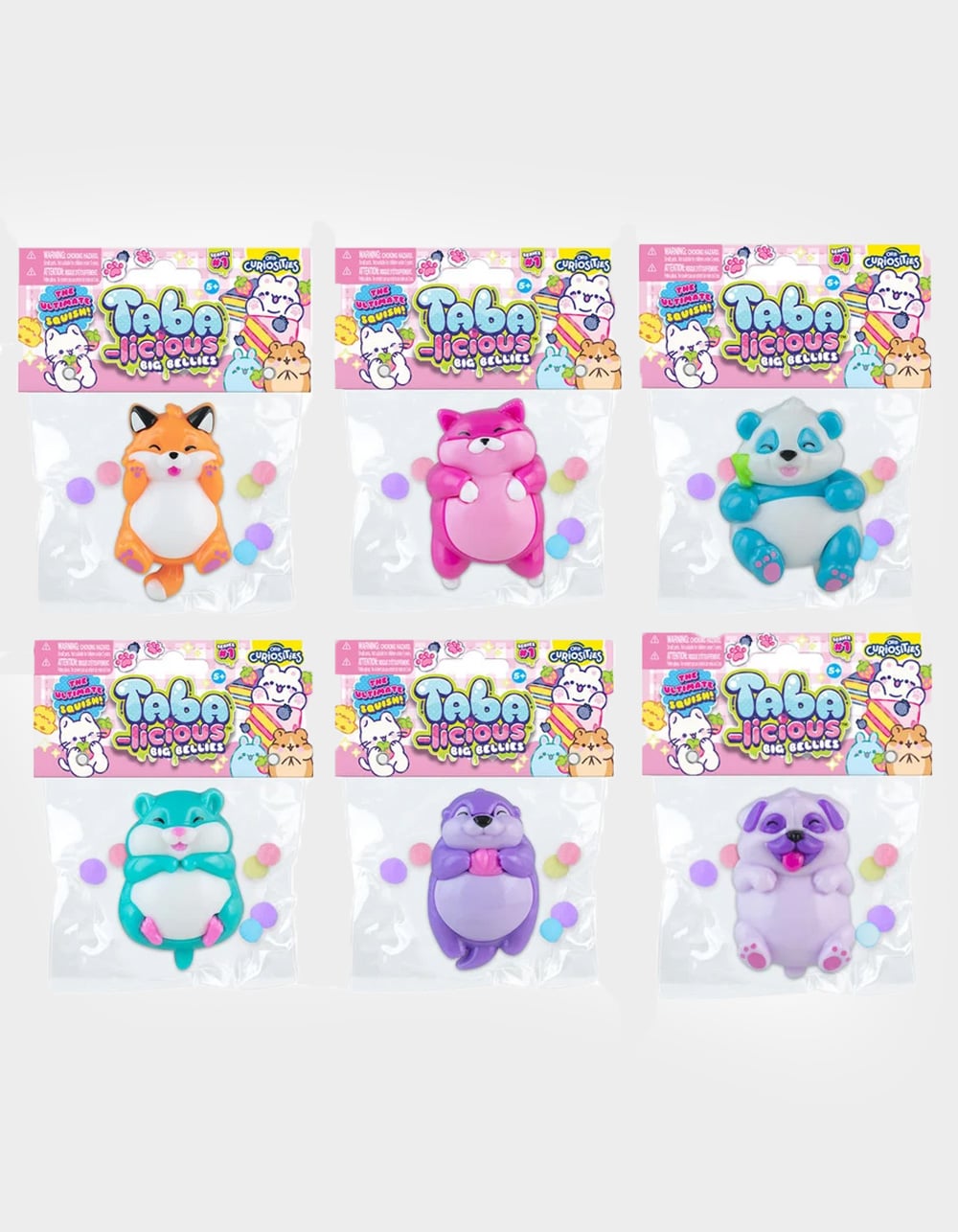 ORB Taba-licious Big Bellies Assorted Squishy Toys - ASST