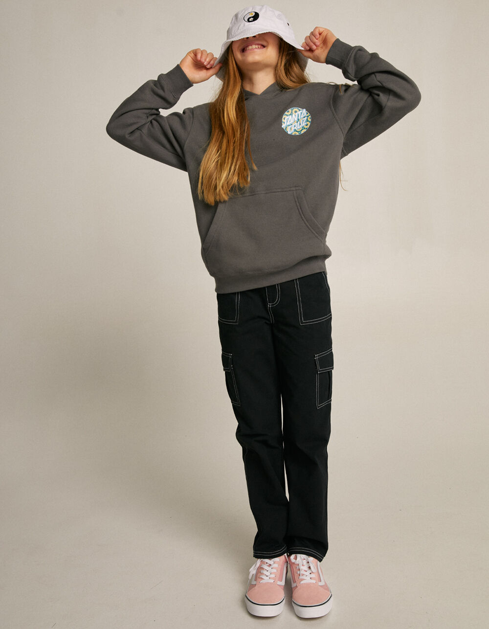 SANTA CRUZ Sunflower Dot Girls Hoodie 