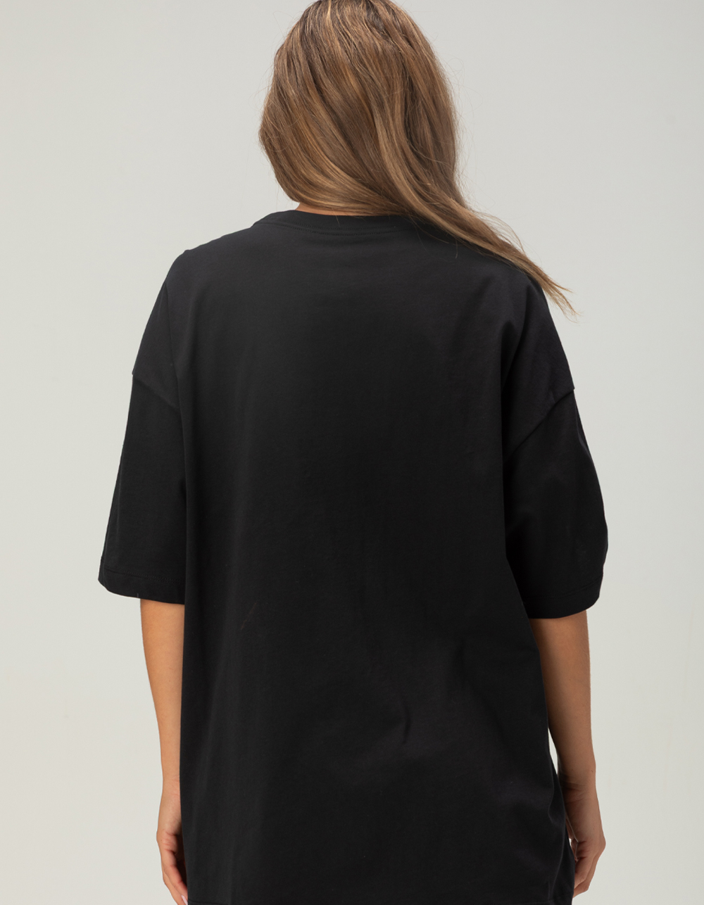 NIKE Sportswear ST6 Womens Oversized Tee - BLACK