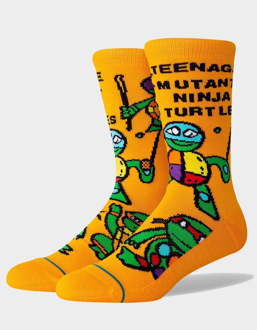 Teenage Mutant Ninja Turtles Faces Purple Pajama Pants