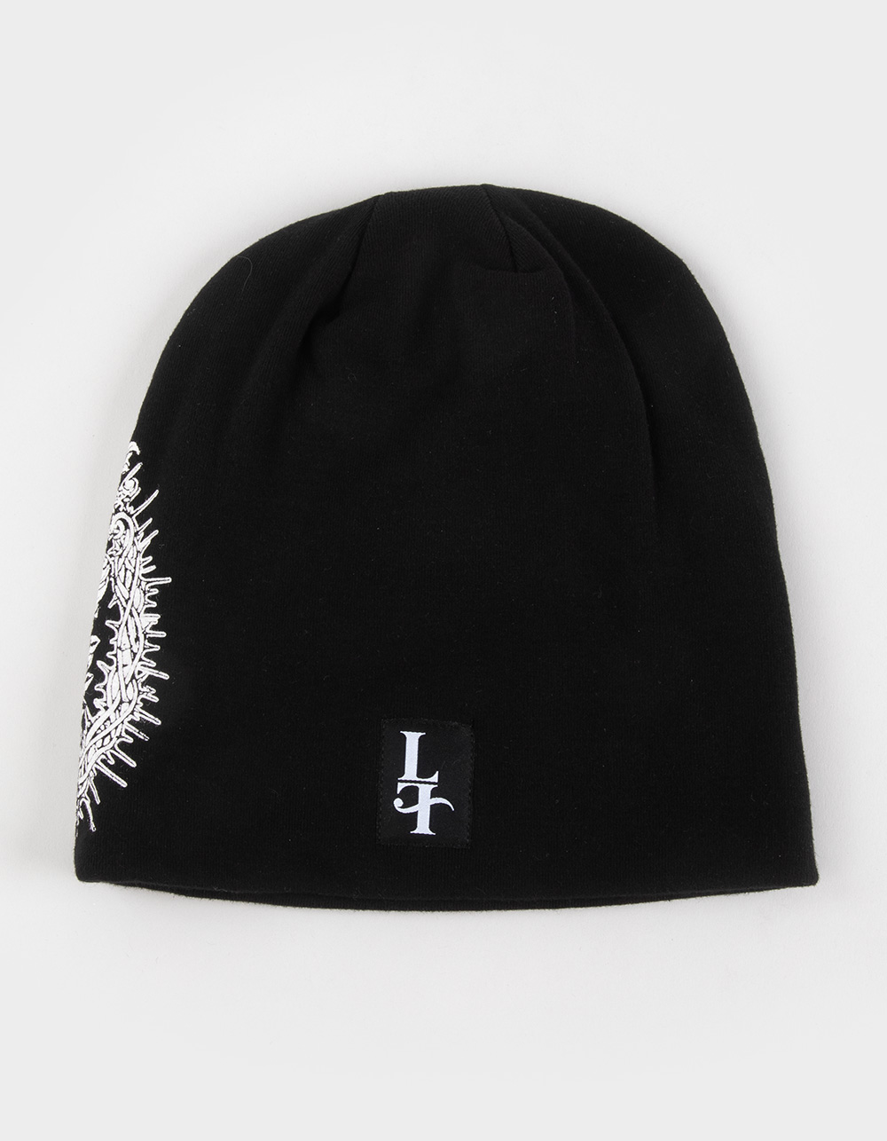 LA FAMILIA Mary Beanie - BLACK