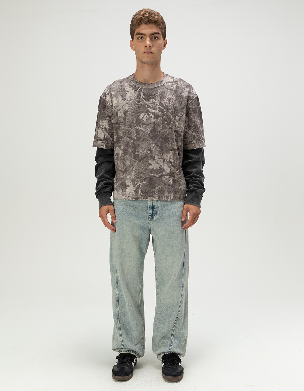 RSQ Mens Loose Jeans - TORNADO WASH