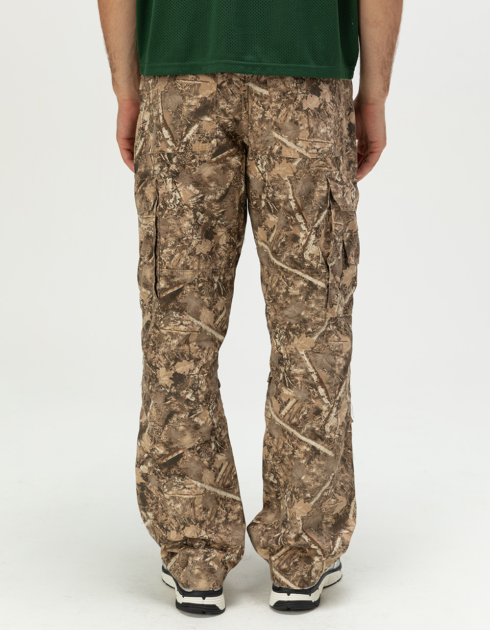 RSQ Mens Baggy Twill Cargo Pants - CAMO