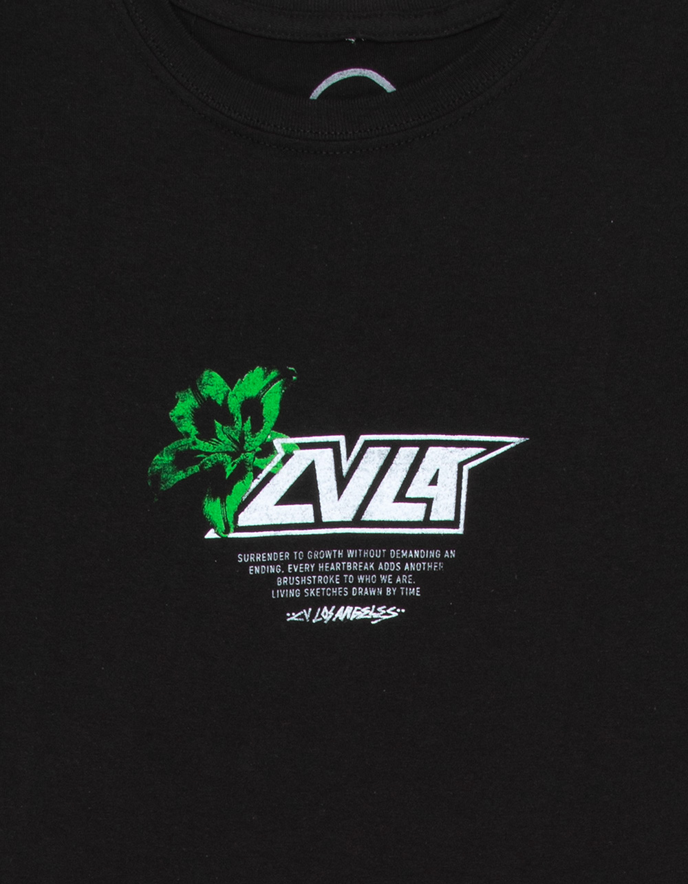 CVLA Urban Flora Boys Tee - BLACK