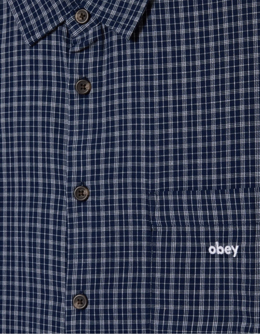 OBEY Bigwig Ian Mens Button Up Shirt
