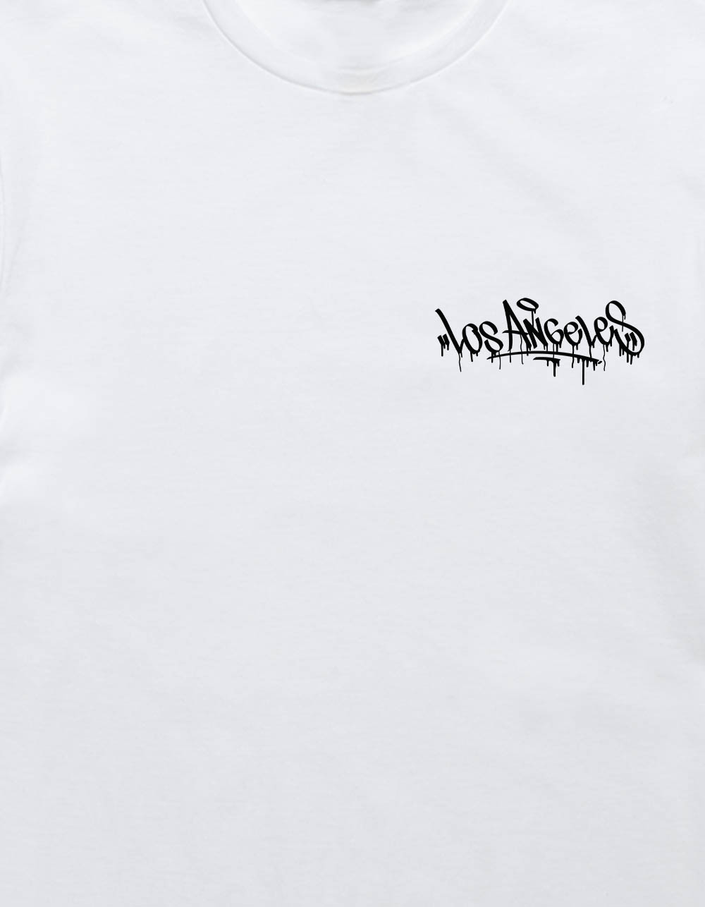 LOS ANGELES Graffiti Sky Unisex Tee - WHITE