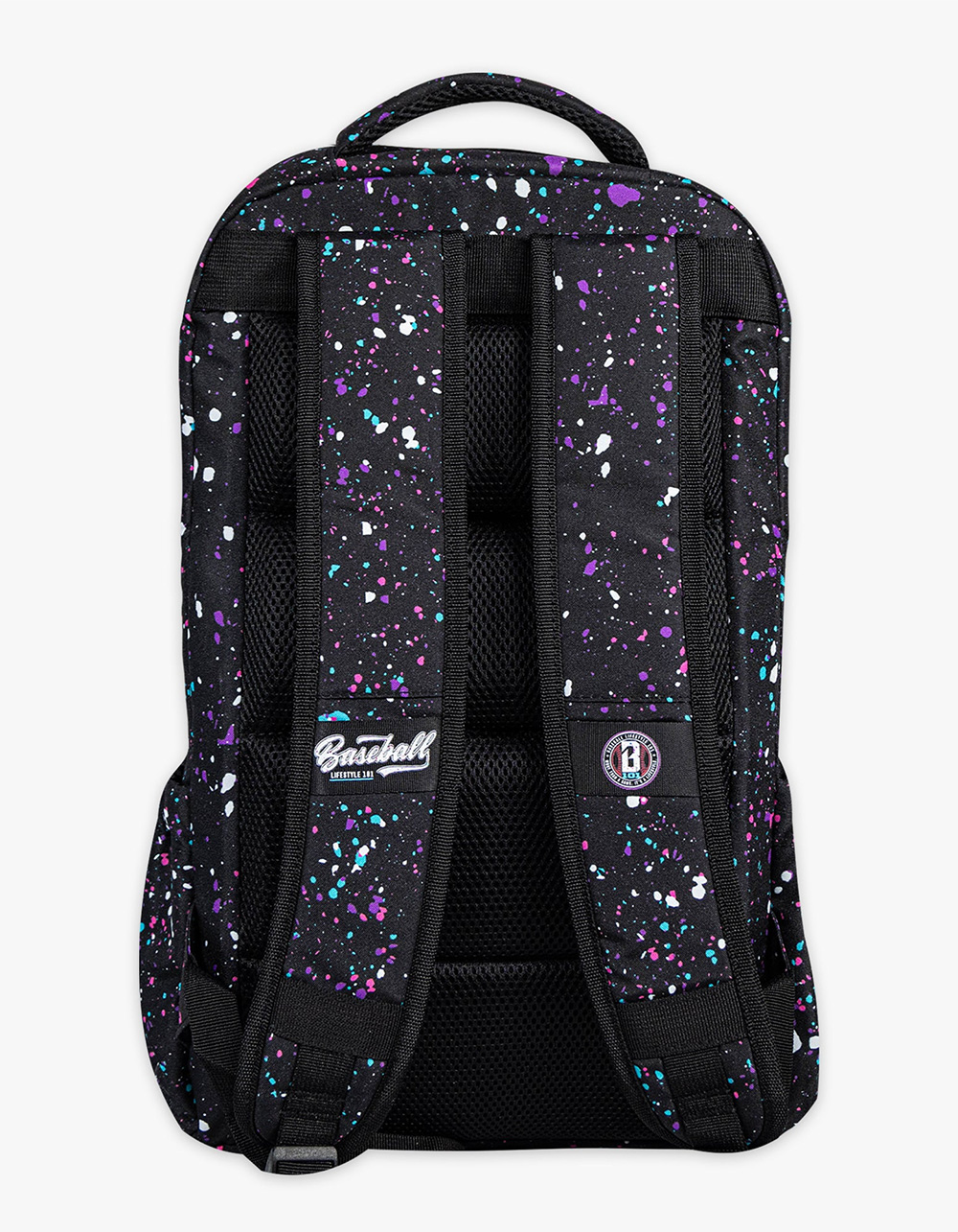 BASEBALL LIFESTYLE 101 Splatter Backpack - BLK/BLUE