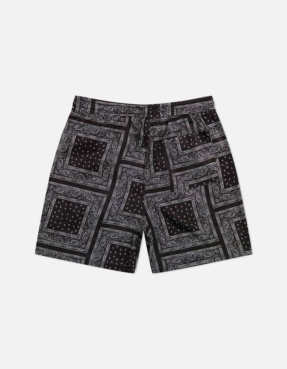 WESC Austin Bandana Mens Shorts - BLACK