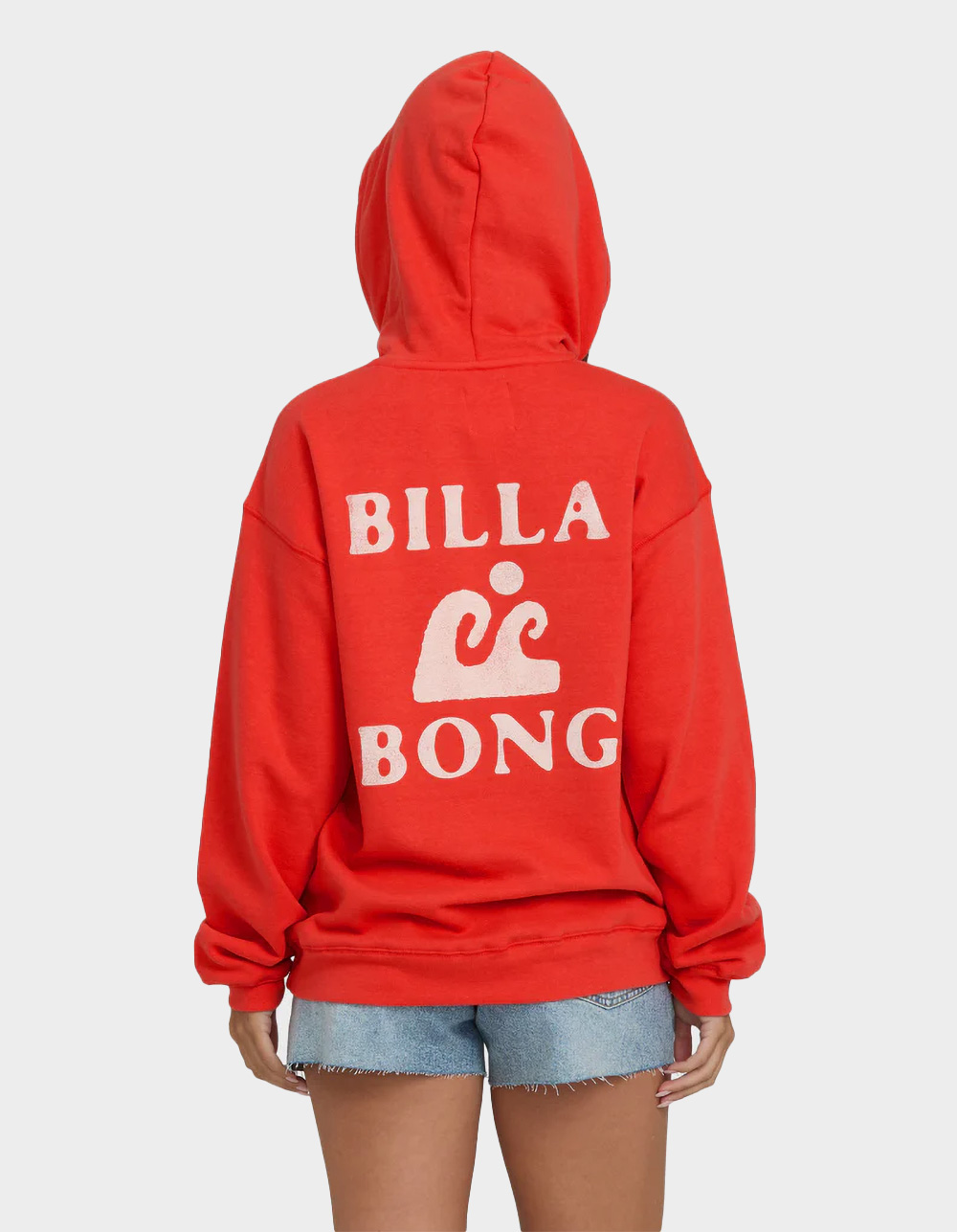 BILLABONG Surfing Town Womens Hoodie - RED