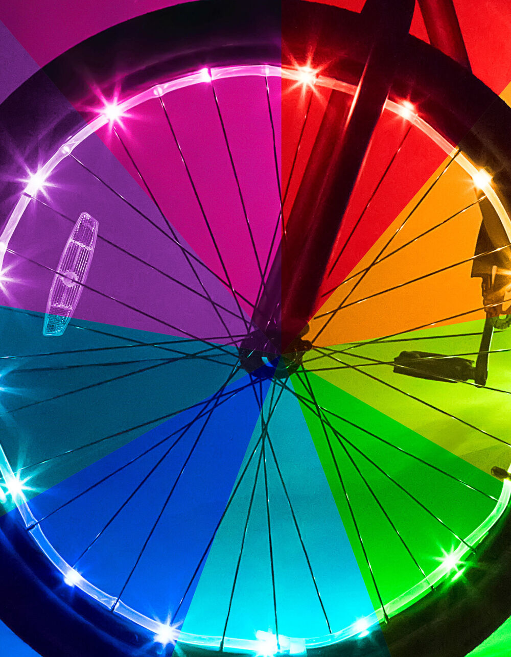 BRIGHTZ Wheel Brightz Color Morphing String Light MULTI Tillys