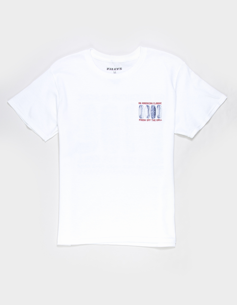 HOT DOG American Classic Unisex Kids Tee - WHITE