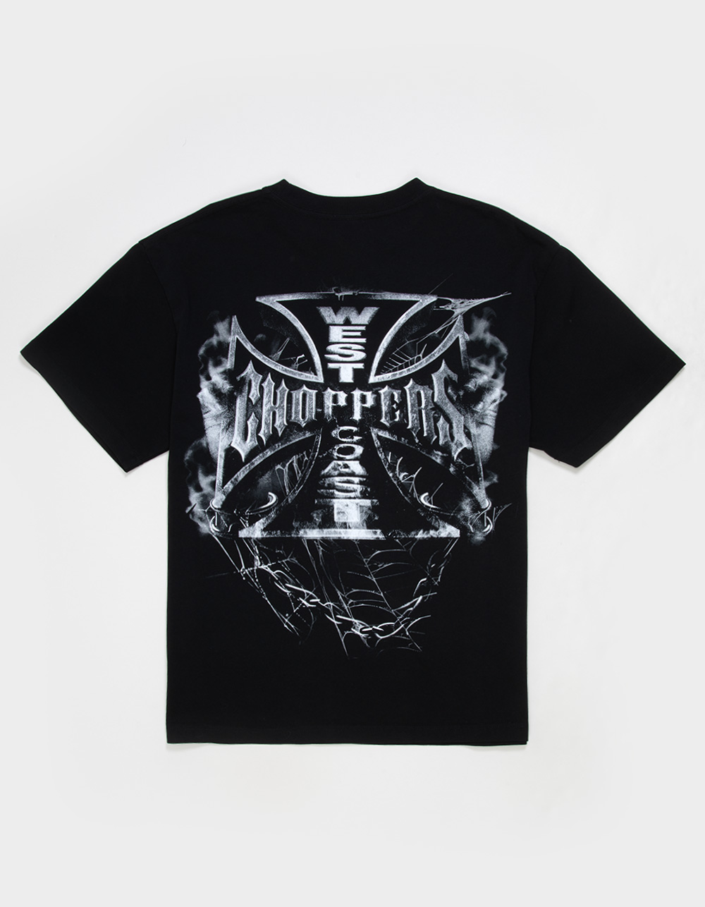 WEST COAST CHOPPERS Chain Link Mens Boxy Tee - BLACK
