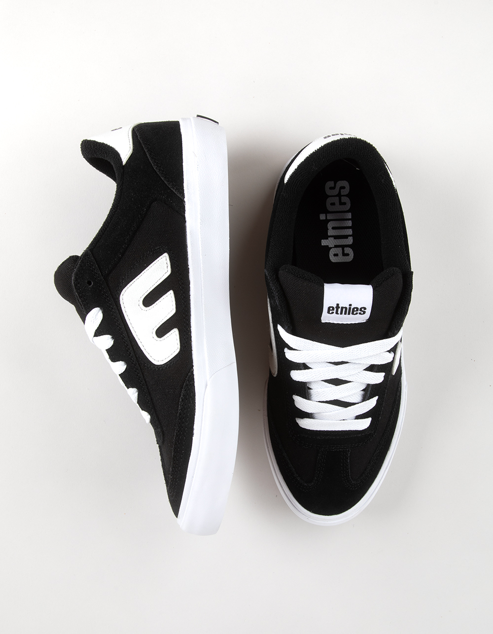ETNIES Locut Vulc Mens Shoes - BLK/WHT