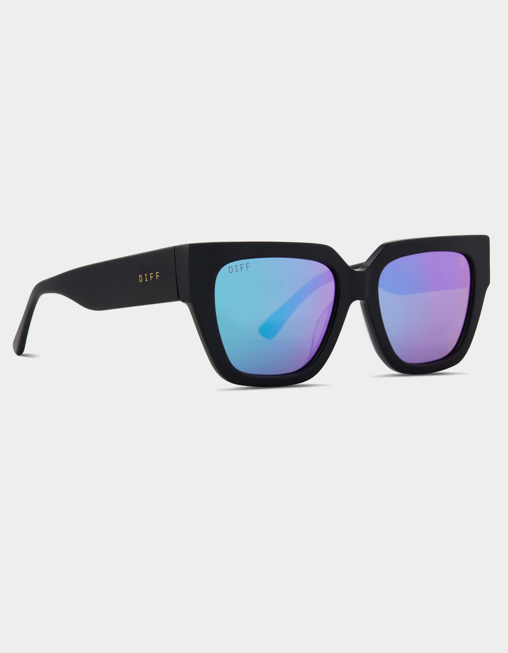 DIFF EYEWEAR Remi II Sunglasses - MATTE BLACK - ONE SIZE | Tillys