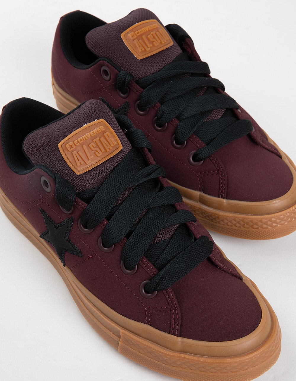 CONVERSE One Star Puff Shoes - BURGUNDY