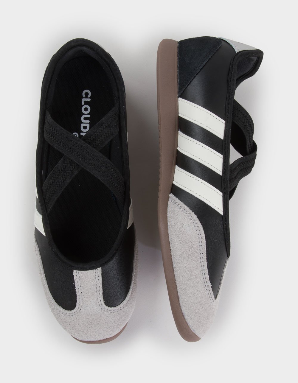 ADIDAS Barreda Mary Jane Womens Shoes - BLK/WHT