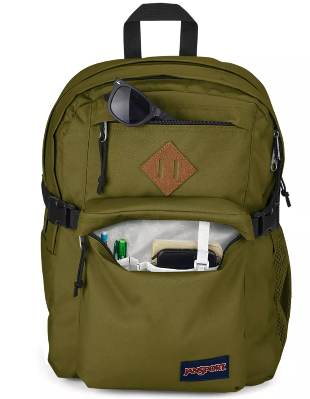 JANSPORT Main Campus Backpack ARMY GREEN Tillys