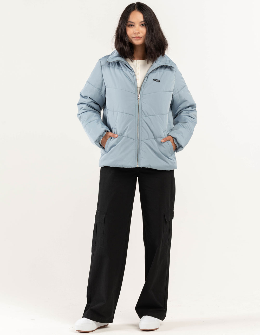 VANS Foundry V MTE Womens Puff Jacket - BLUE | Tillys