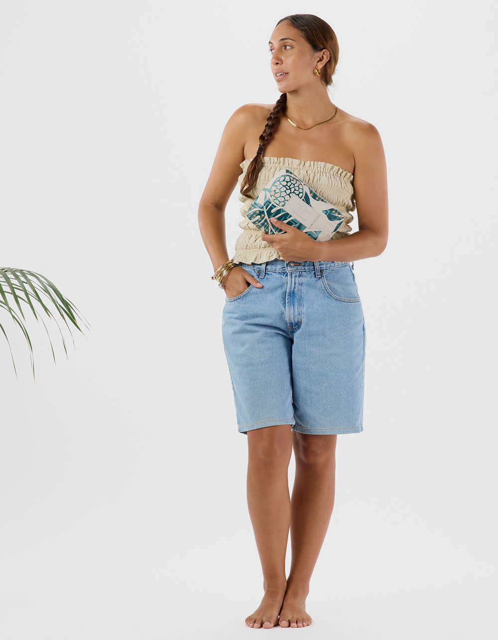 ALOHA Collection x Pendleton Holomua Harding Small Pouch - BLUE COMBO