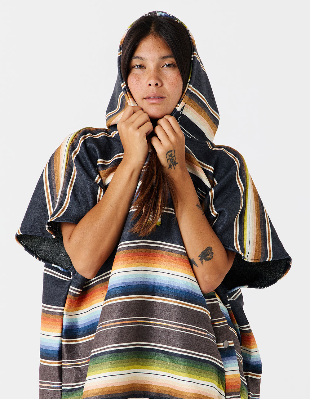 SLOWTIDE Santana Quick-Dry Poncho - MULTI