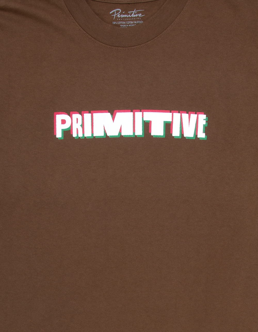 PRIMITIVE Landscape Mens Tee - BROWN
