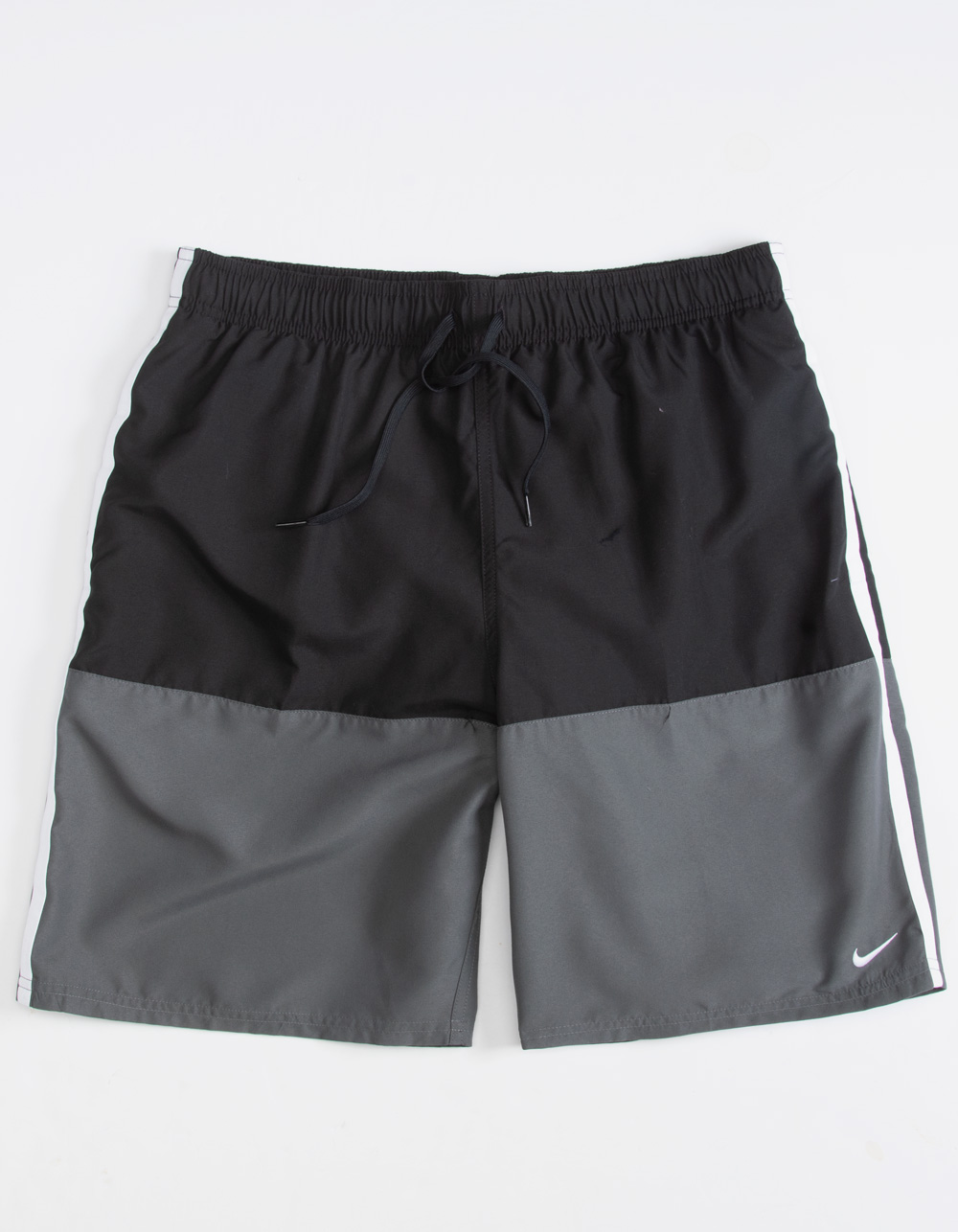 NIKE Split Swim Mens Volley Shorts BLK/GRY Tillys