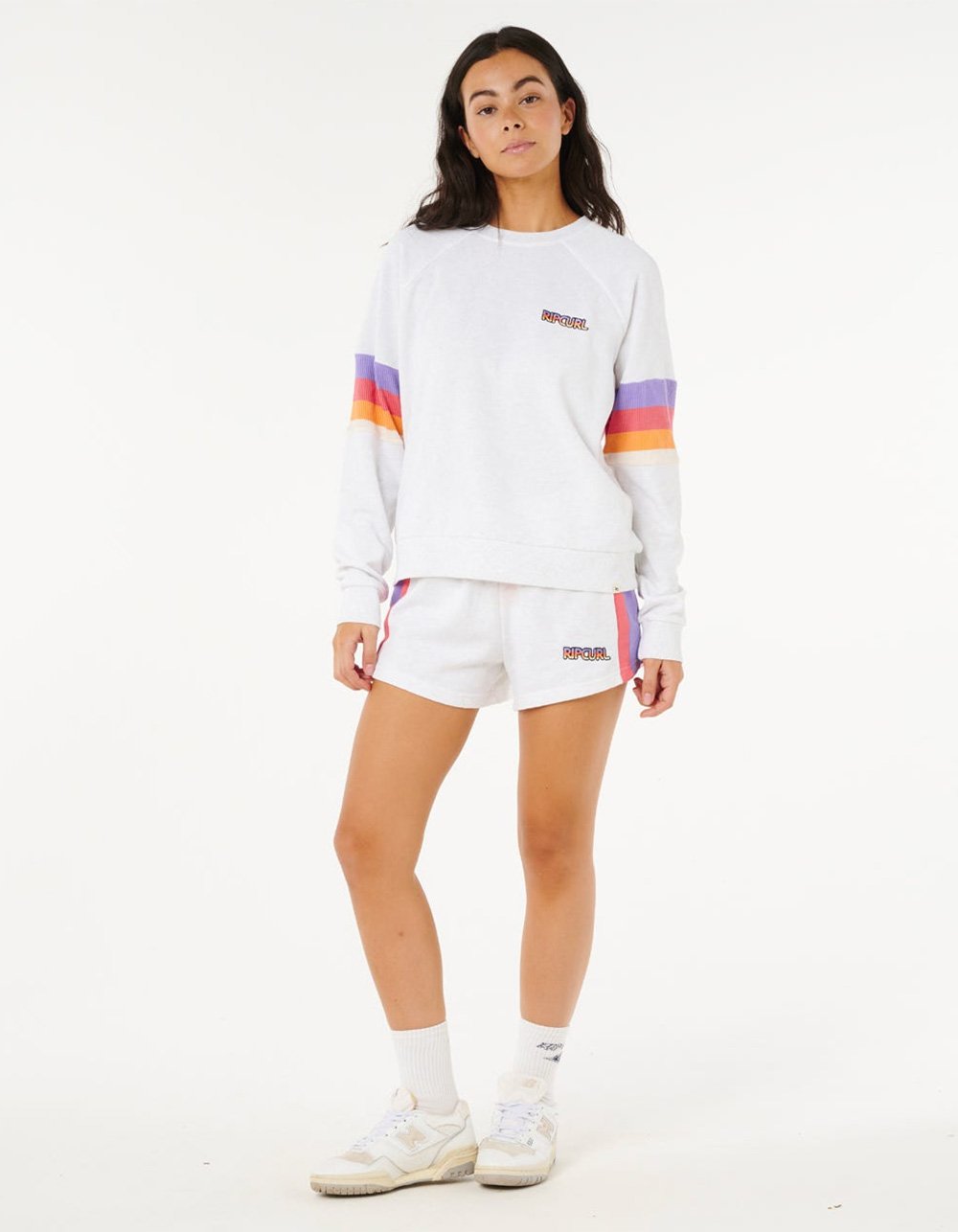 RIP CURL Las Dalias Womens Crewneck Sweatshirt - GRAY