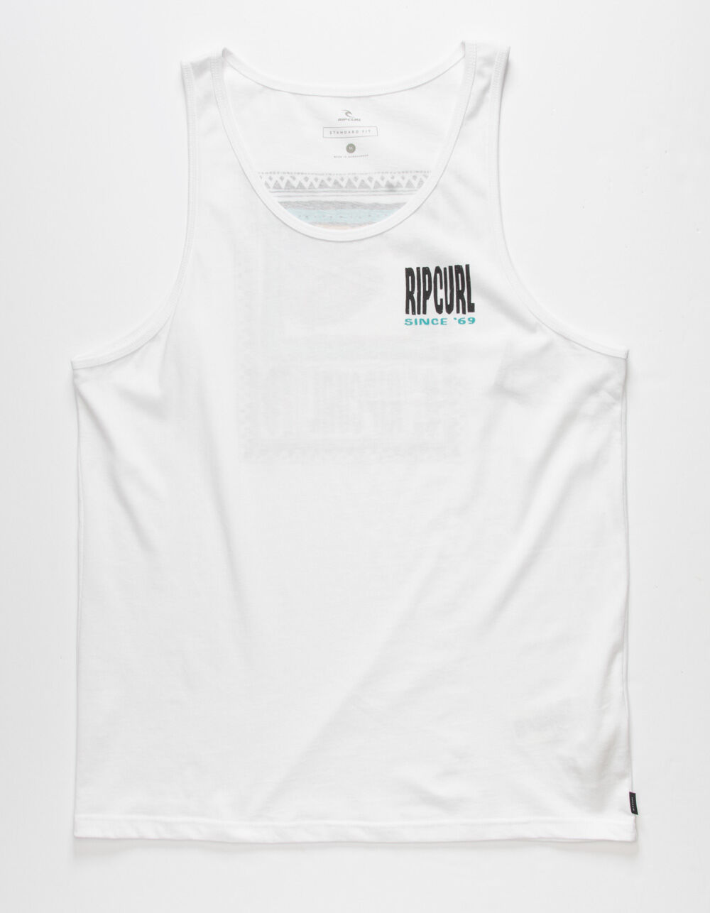 RIP CURL Origins Mens Tank Top WHITE Tillys