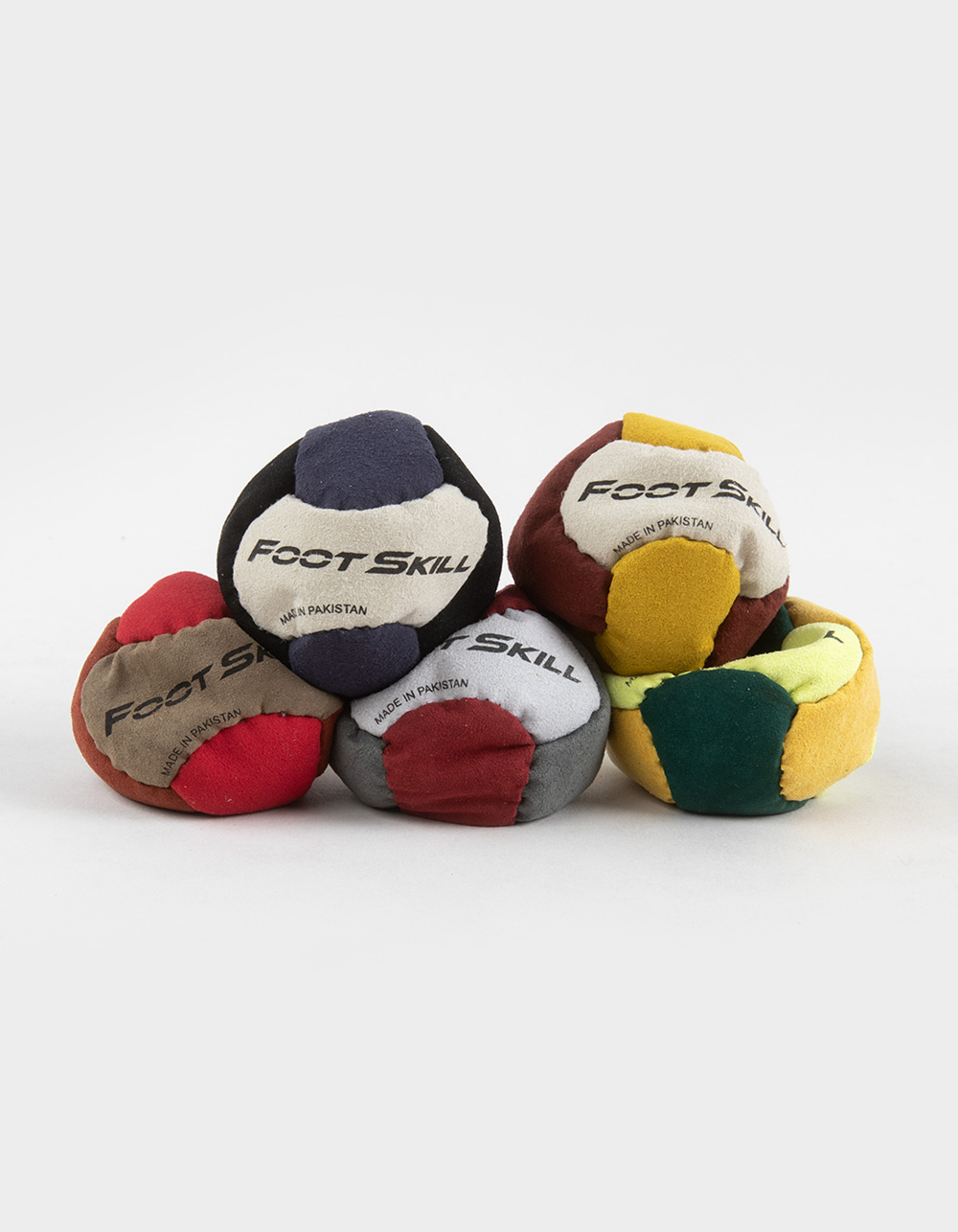 Footbag - Sack Style Foot Skill 6 Panel Footbag - ASSORTED