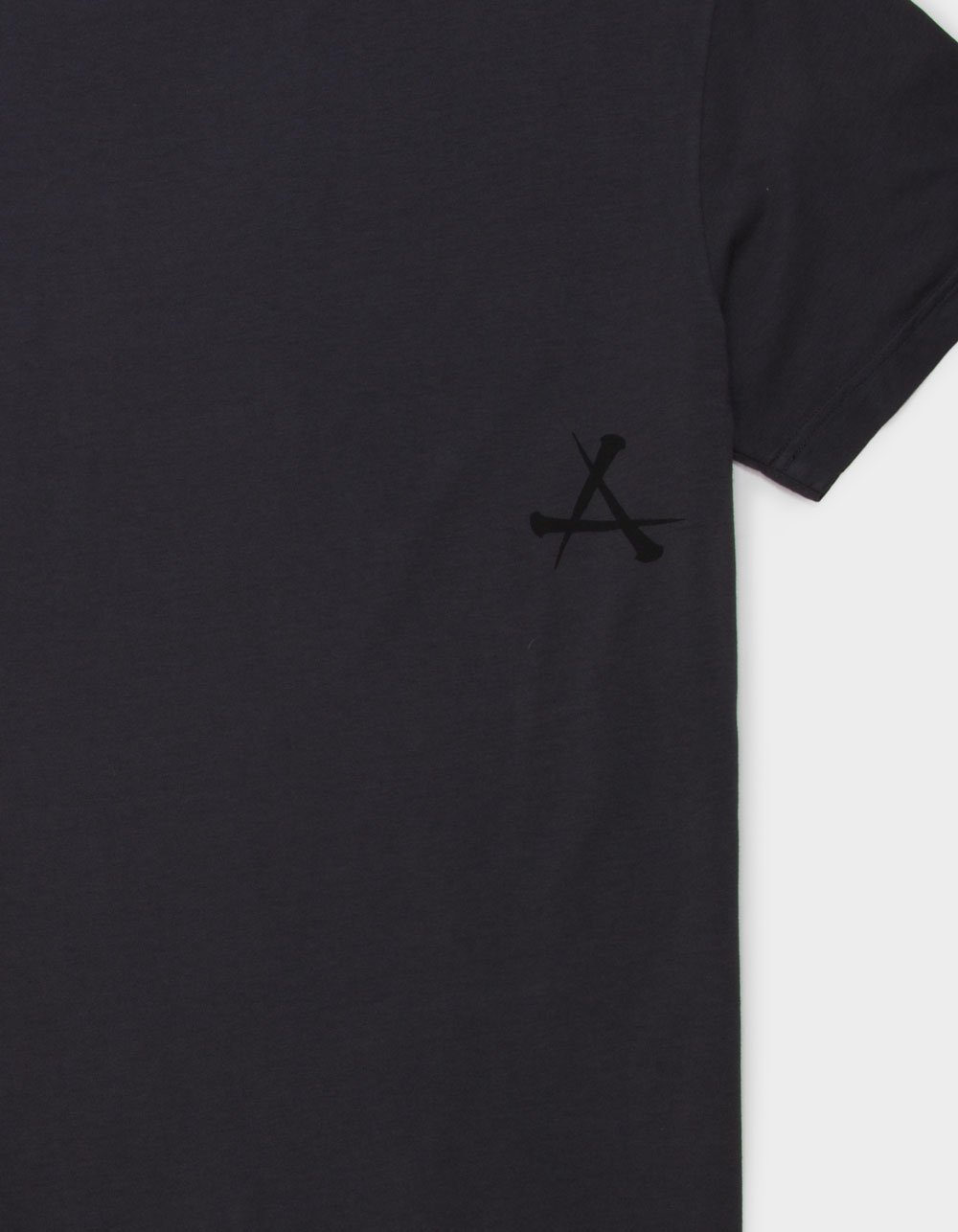 AFFLICTION Frozen Sacrifice Mens Tee - CHARCOAL