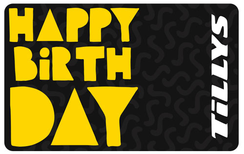 E-Gift Card - Tillys - Tillys - 088888801