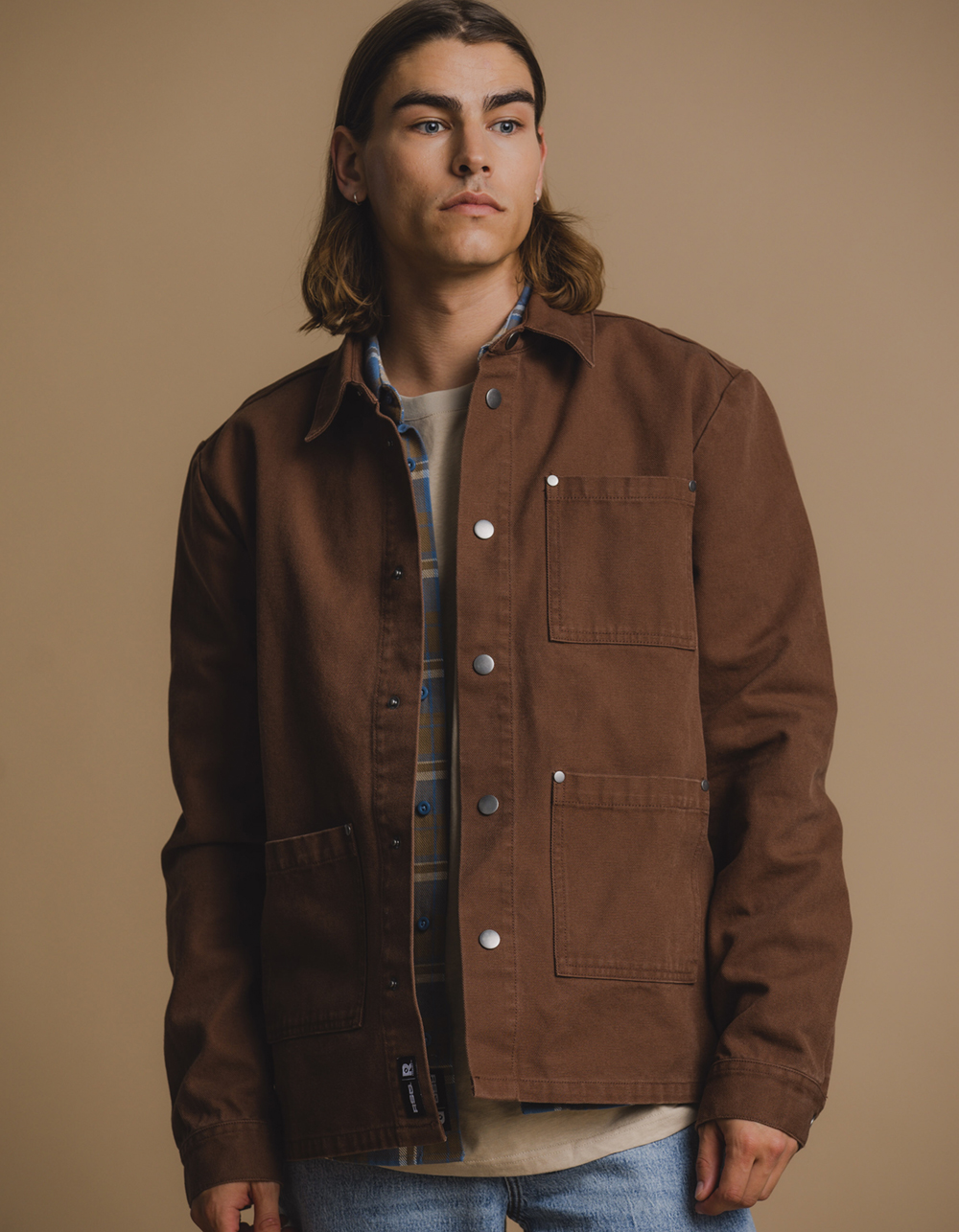 RSQ Recover™ Mens Chore Jacket - BROWN | Tillys