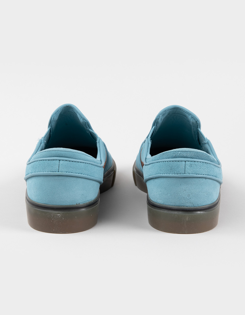 NIKE SB Janoski+ Slip-On Skate Shoes - TURQ COMBO
