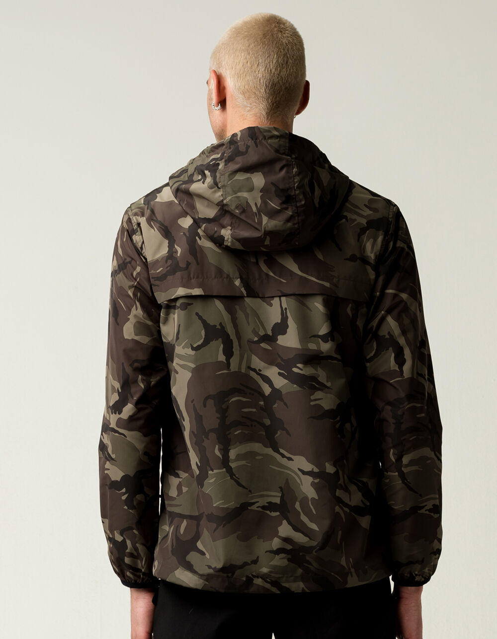 RVCA Krail Mens Anorak Jacket - CAMO 