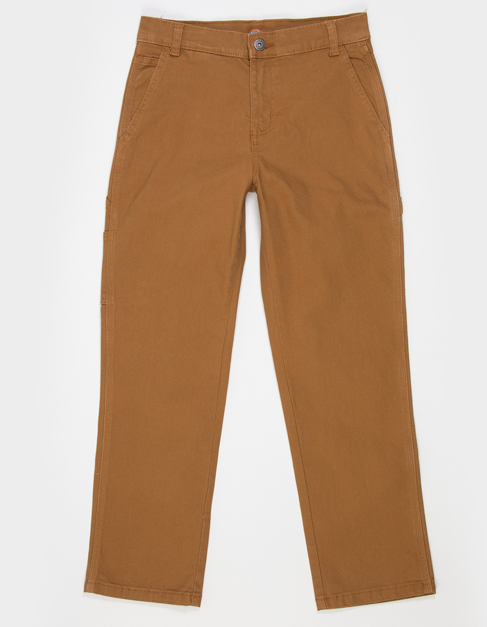 DICKIES Straight Fit Boys DUCK Carpenter Pants - BROWN