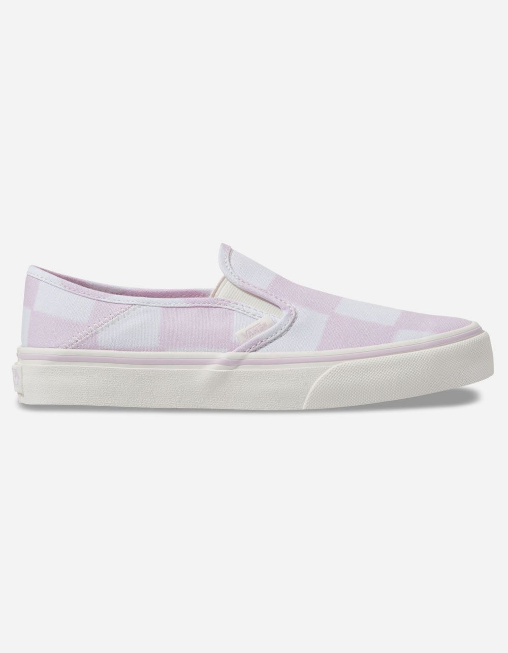 VANS Big Check Slip-On SF Lilac & Marshmallow Womens Shoes image number 0