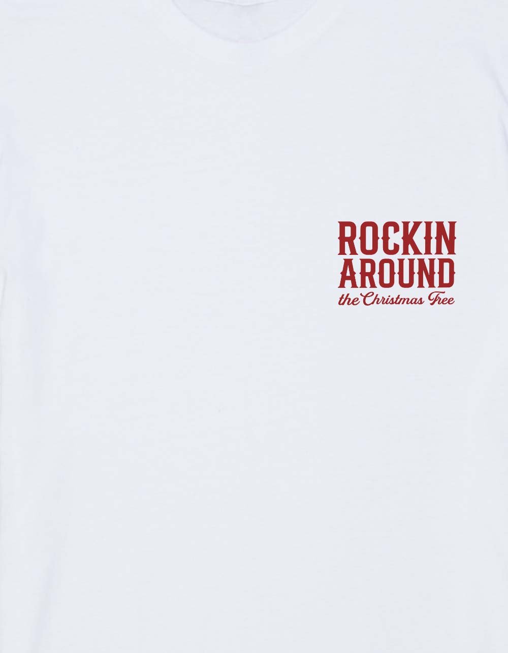 WESTERN Rockin' Around Unisex Tee - WHITE