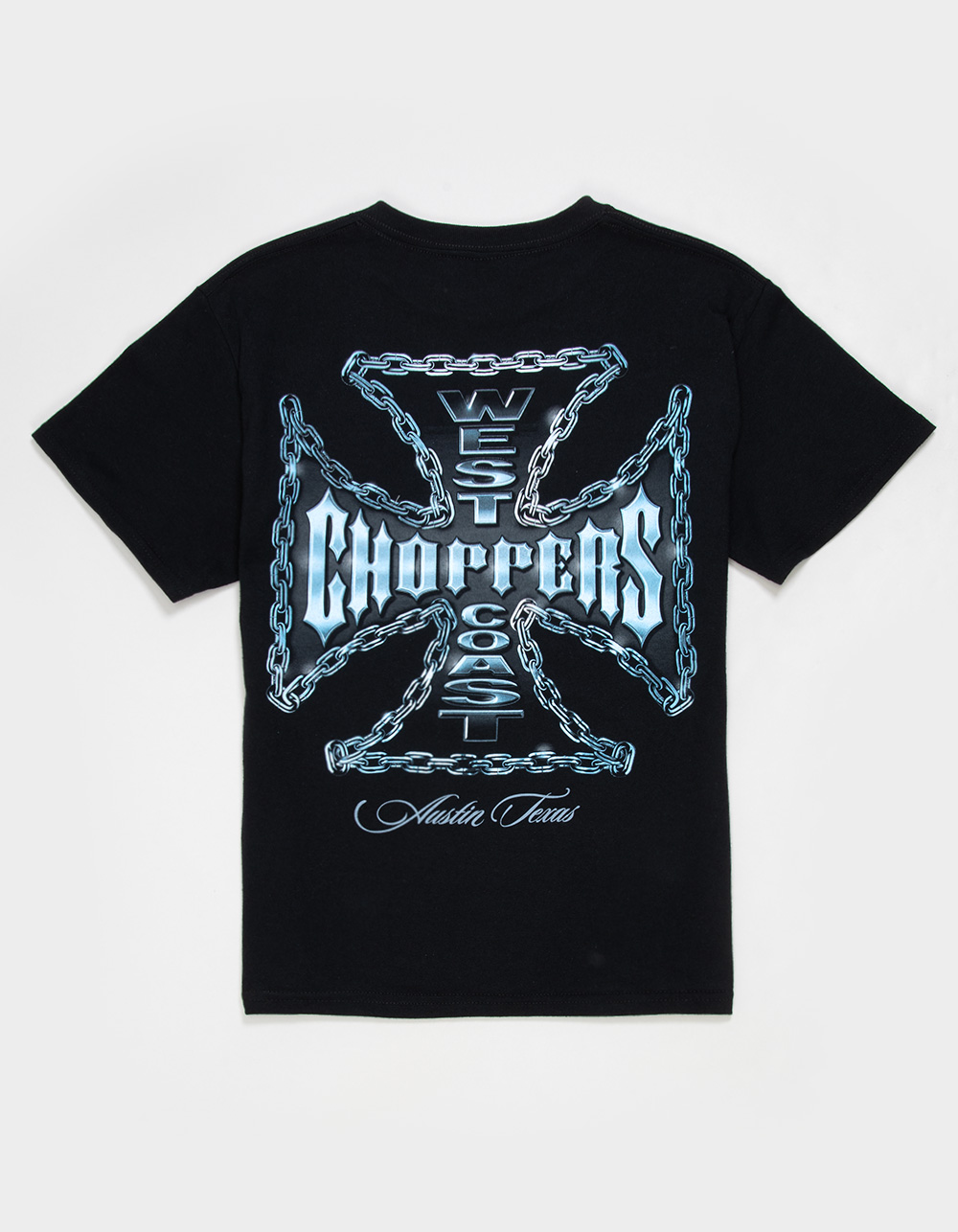 WEST COAST CHOPPERS Chained Boys Tee - BLACK